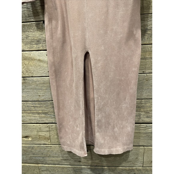 NWT BDG URBAN OUTFITTERS Callie Long Sleeve Bodycon Rib Knit Midi Dress Size L‎ - Picture 2 of 11